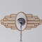 Ekena Millwork Elizabeth Wood Fretwork Pierced Ceiling Medallion, Cherry, 18"W x 9"H x 5"IW x 8 1/2"IH x 3/8"T CMWP18X09X0375EBCH - alternate 8